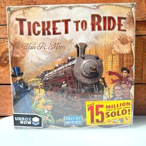 Ticket to Ride Board Game - A Cross-Country Train Adventure Strategy Game NEW